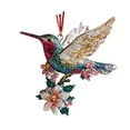 thumbnail image 1 of B Hummingbird Shape Car Hanging Ornament Acrylic Decorative Accessory Style B, 1 of 5