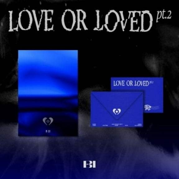 B.I - Love Or Loved Part.2 - Photobook Version - incl. Photobook, Graphics Sticker, Folded Poster, CD Envelope, Dear. ID + Photocard - Music & Performance - CD