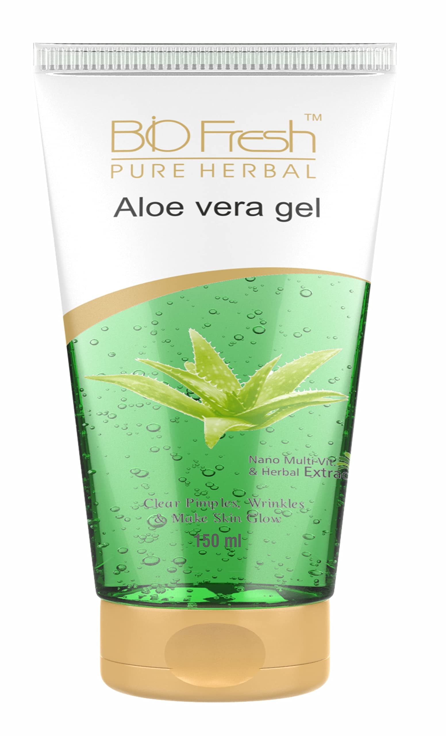 Aloe Vera Gel And Vitamin E Capsules For Face Overnight B I O F R E S H Organic Aloe Vera Gel with Vitamin E and Antiseptic