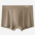 thumbnail image 1 of B.JOBSEN MEN Men's Cotton Boxer Briefs - Coffee, Size L - Comfortable, Breathable Underwear for Everyday Wear, 1 of 3