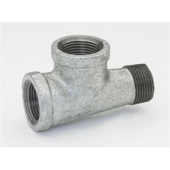 B&K 510-684HC 0.75 in. FIP x MIP x FIP Galvanized Service Tee