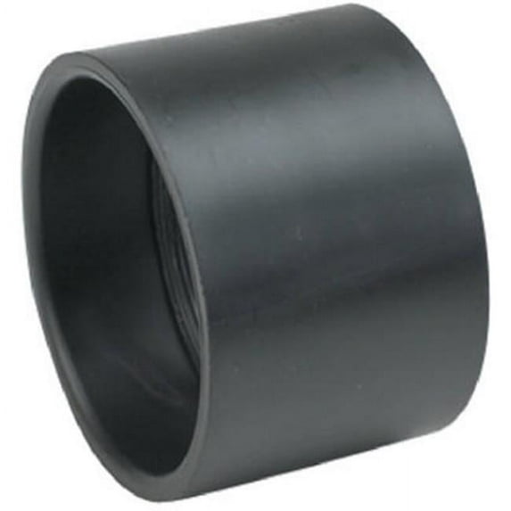 B&K 02933H 1.50 in. Coupling- Hub x Hub - Black Material