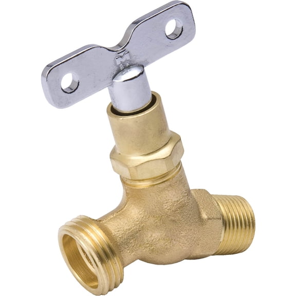B&K 1/2 In. MIP X 3/4 In. Male Hose Thread Loose Key Hose Bibb - Pack of 4
