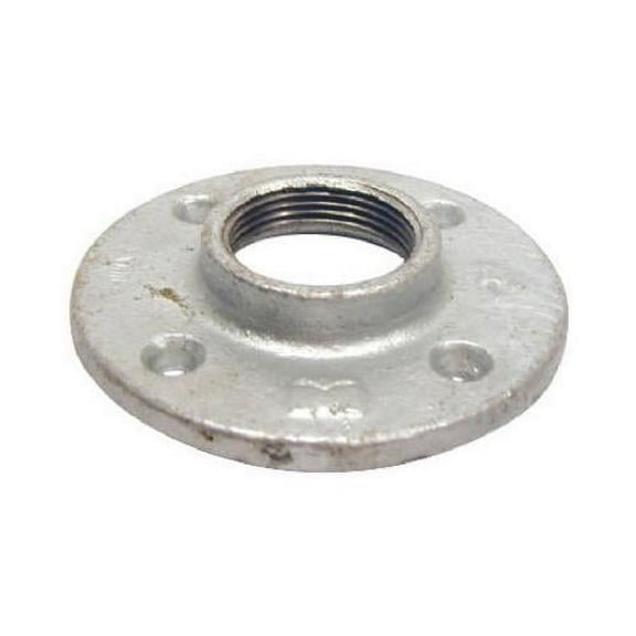 Southland 1-1/4 In. Malleable Iron Galvanized Floor Flange 511-606HN
