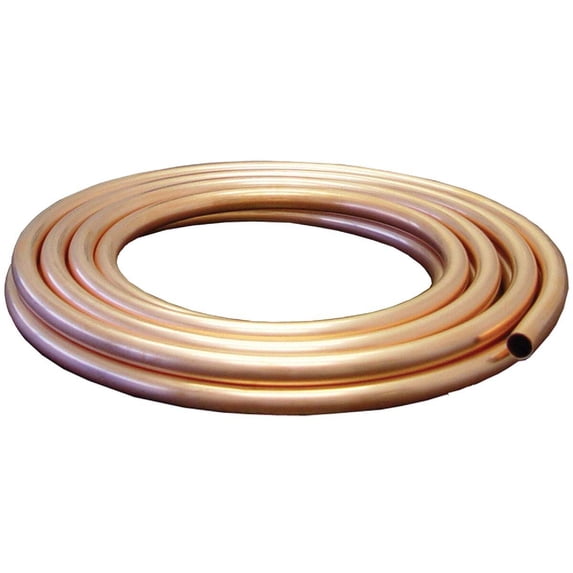 B&K 1/4 In. OD x 20 Ft. Utility Grade Copper Tubing UT04020