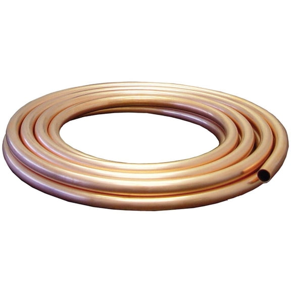 B&K 1/4 In. OD x 20 Ft. Utility Grade Copper Tubing UT04020