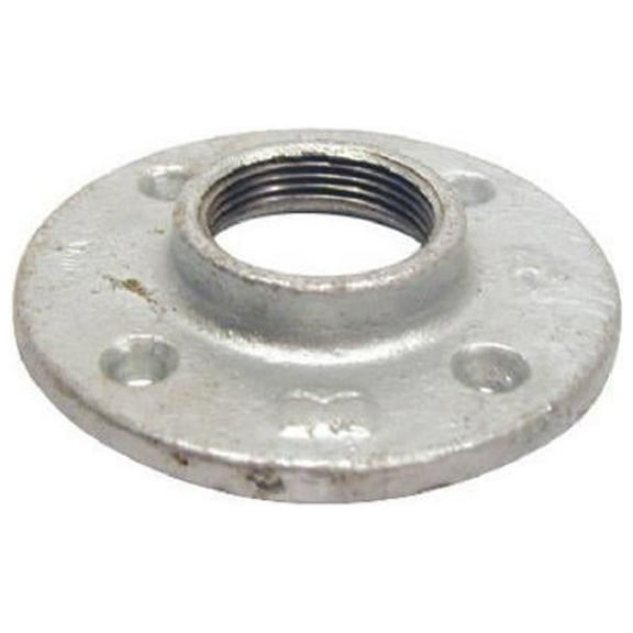 Southland 1-1/2 In. Malleable Iron Galvanized Floor Flange 511-607HN