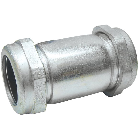 B&K Industries Compression Coupling 160-005 - Galvanized - 1 In. x 4-1/2 In.