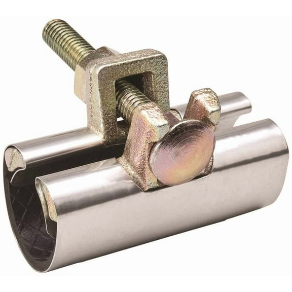 B & K 160-605 1-Bolt Pipe Repair Clamp, Stainless Steel