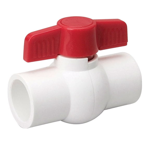 Mueller/ B&K ProLine Solvent Weld PVC Schedule 40 Ball Valve