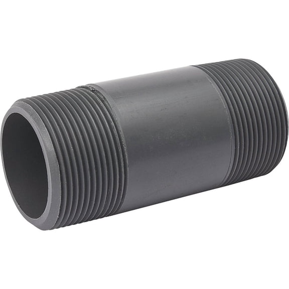 B&K Industries 2 In. x 3 In. Schedule 80 PVC Nipple 408-030 - Threaded - 1 Piece