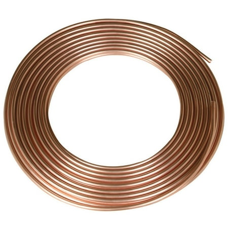 Mueller Streamline Copper Tubing Utility Grade - Durable - 3/8 In. OD x 20 Ft. Bronze — Home & Garage Storage, Stackable Design