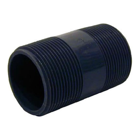 B&K 408-040 Schedule 80 PVC Pipe Nipple, 2 x 4 In. - Quantity 10