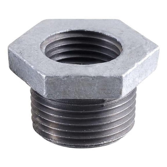 B&K 4232138 3 in. MIP Each x 2 in. D FIP Each Galvanized Malleable Iron Hex Bushing