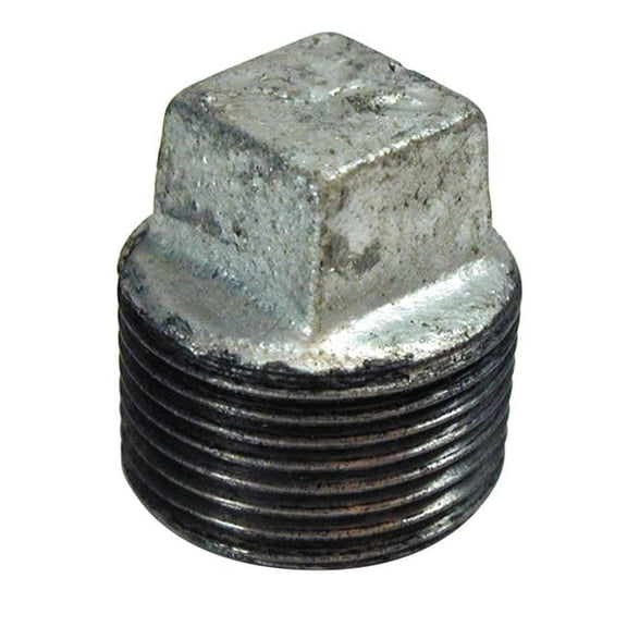 B & K 511-802HP 0.38 in. Iron Galvanized Plug