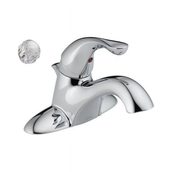 B & K 521-PPU-ECO-DST Single Handle Lavatory Faucet - Chrome - 4in. Center