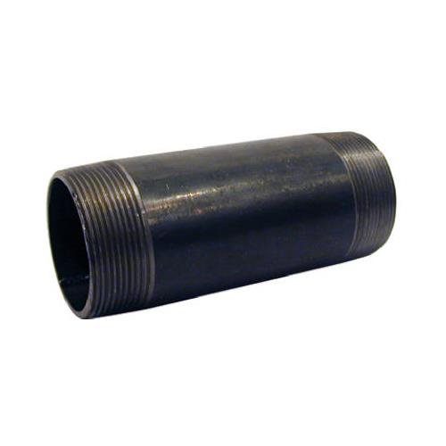 B & K 581-035HC 0.25 in. x 3.5 in. Nipple Pipe, Black
