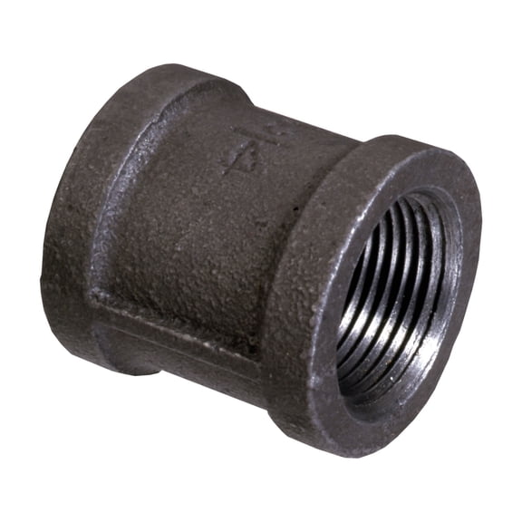 B&K Black Iron Coupling - Pack of 2