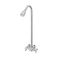 thumbnail image 1 of B & K Chrome 2-Handle Knob Utility Shower Faucet 126-015, 1 of 2