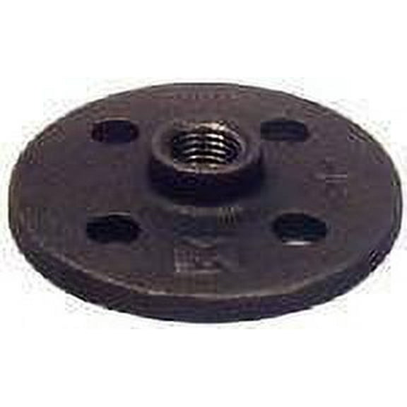 B & K Floor Flange Black Iron 3/8 " Fip