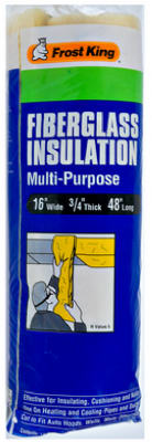 B & K Frost King 12 in. X 48 in. L Fiberglass Pipe Insulation