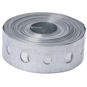B&K G20-124HC Pipe Strap, 10 ft L X 3/4 in W X 24 ga T, Galvanized Steel