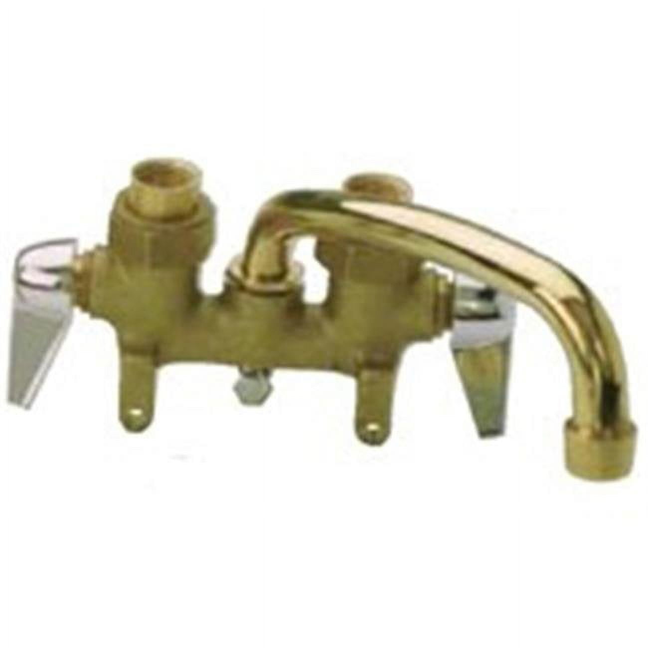 Brass and Chrome-Plated 2-Handle Laundry Faucet