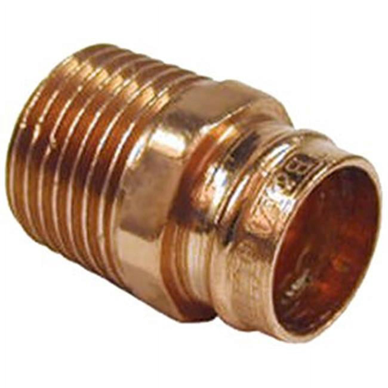 B & K Industries 611-604HC 0.75 in. Copper Pipe Male Adapter - Walmart.com