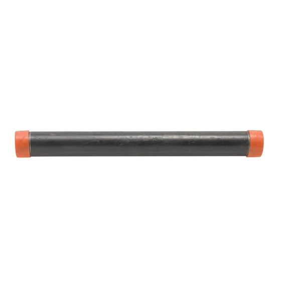 Ace Hardware Pre-Cut Black Steel Pipe - 1.5 in. Diameter x 18 in. Length Standard Mounting Hardware, Drop-In Replacement