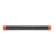 Ace Hardware Pre-Cut Black Steel Pipe - 1.5 in. Diameter x 18 in. Length   Standard Mounting Hardware, Drop-In Replacement