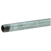Ace Hardware Ace Pre-Cut Pipe Galvanized 1-1/4 " X 18 " Steel   Standard Mounting Hardware, Drop-In Replacement
