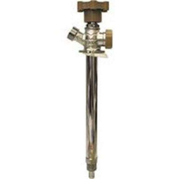B & K Mueller ProLine Quarter Master Anti-Siphon Sillcock Valve 0.50 in. MPT & C Inlet