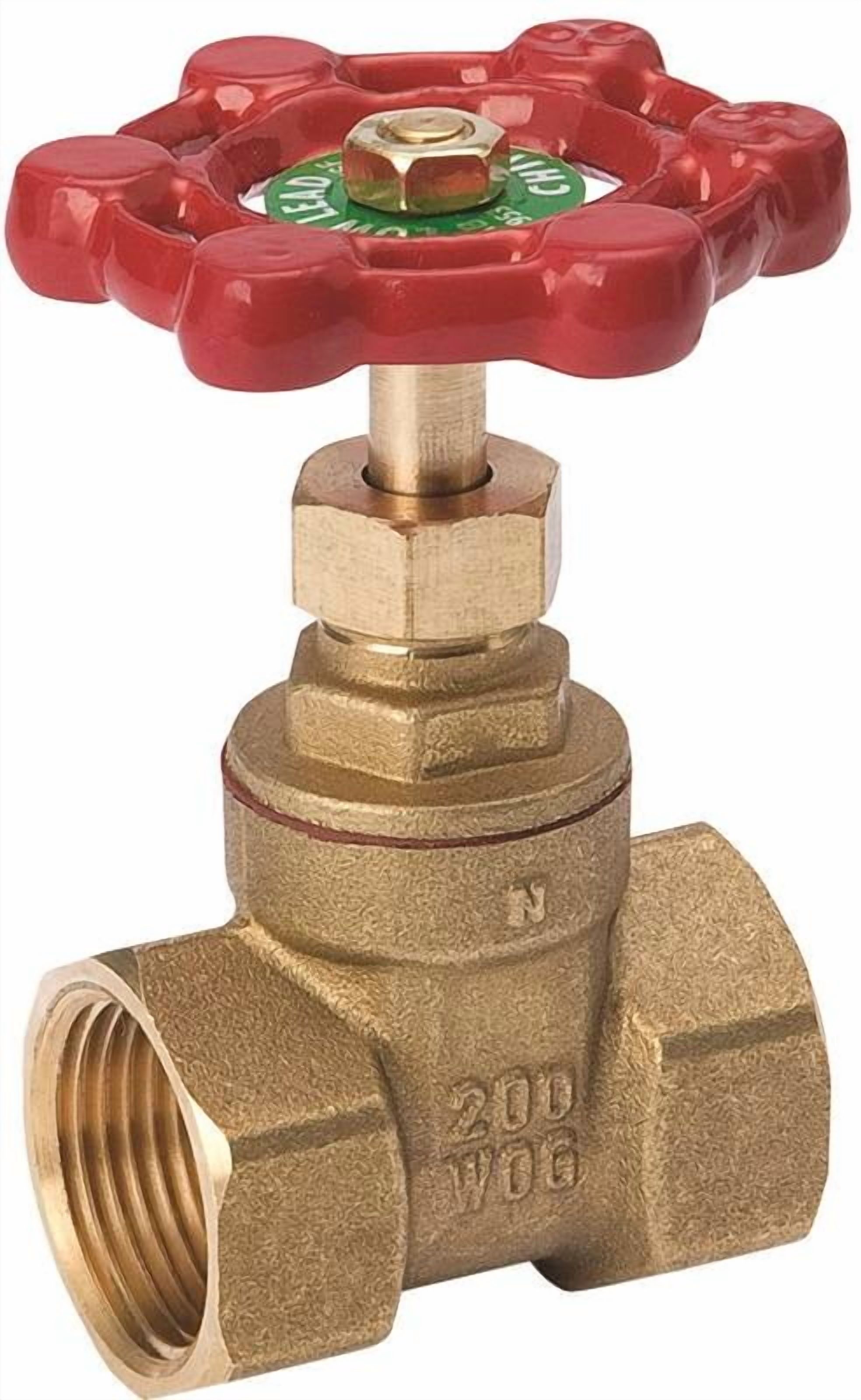 B & K ProLine Series 100-403NL Gate Valve, 1/2 in Connection, FPT, 200/ ...
