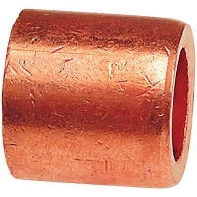 NIBCO Brass Flushing Bushing - 1/2 In, Smooth Finish, Plumbing, Copper Thread