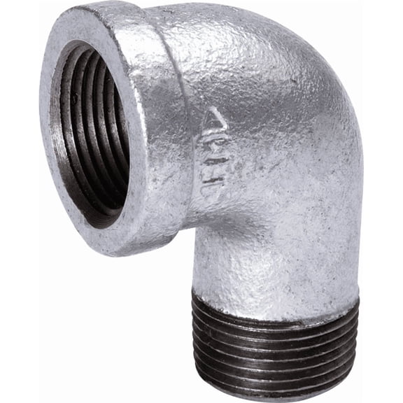 B&K Street Galvanized Elbow - Pack of 2  Residential Use, Standard Application