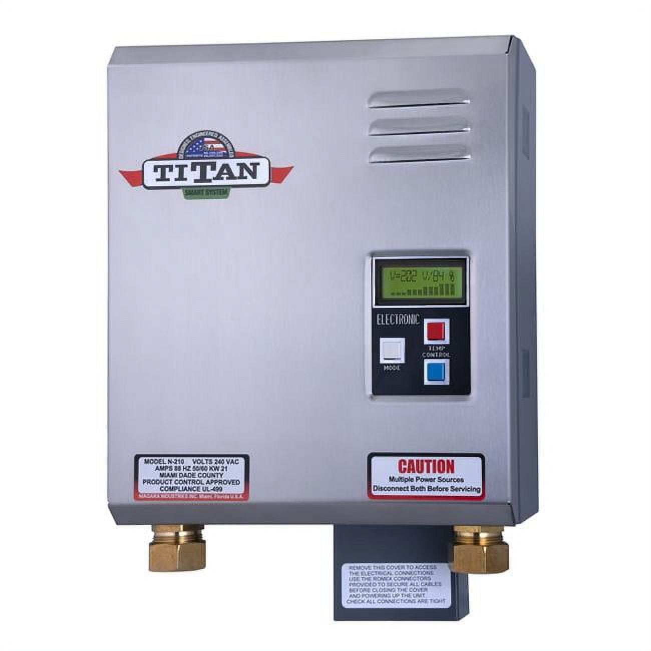 Titan 27 W Gray Electric Tankless Water Heater