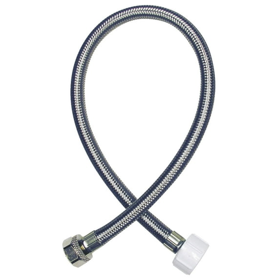 Mueller/B & K Toilet Connector Toilets Hose Connector - Durable - 12 Pack, 1/2" Flare x 7/8" BC Nut x 20" L