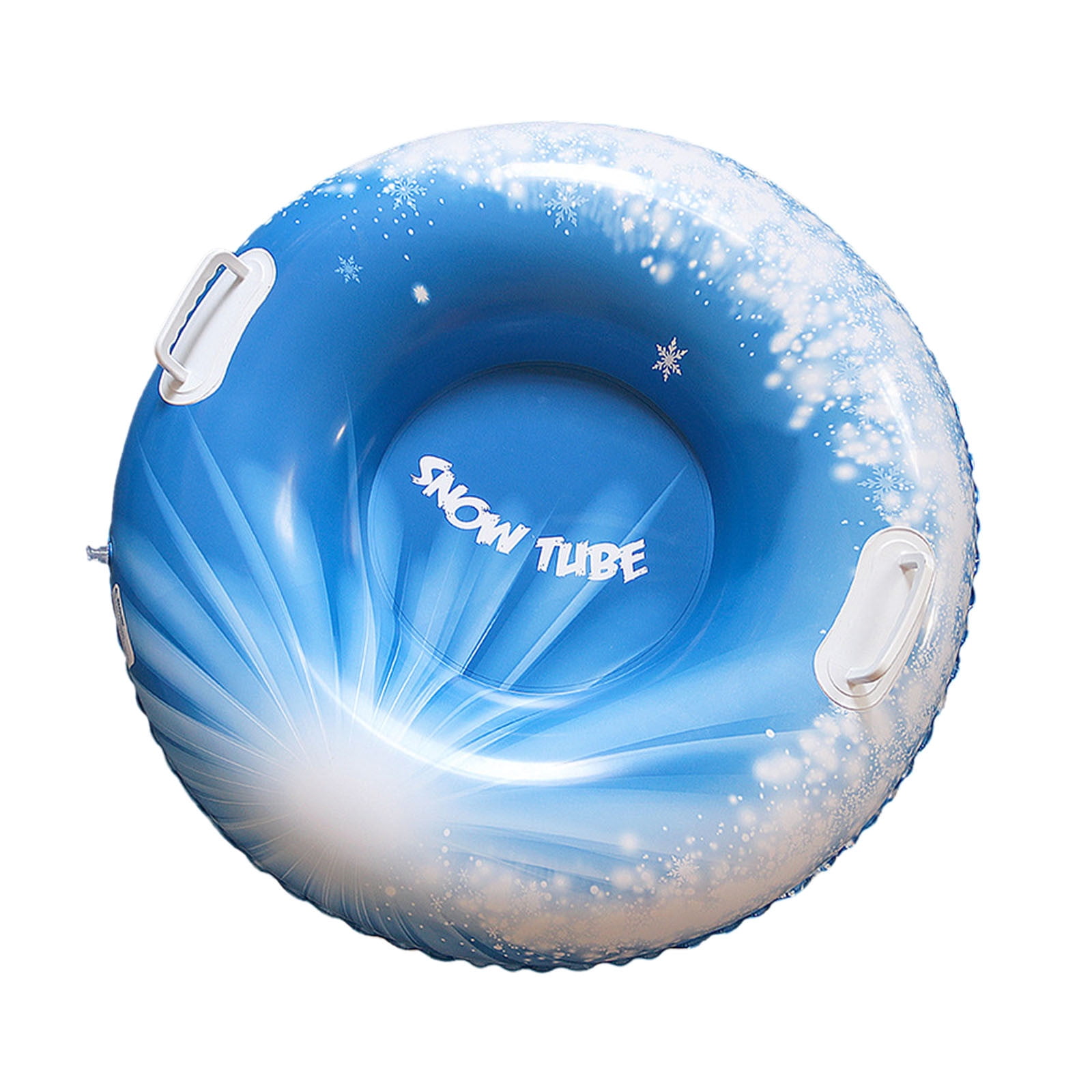 B Kids Inflatable Snow Tube 32 Inch Heavy Duty Winter Sled For Adults Outdoor Snow Fun