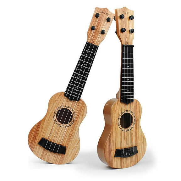 B Kids Travel Size Ukulele Learning Toy With Adjustable Tuning 14 Inch Length Early Music Education Gift For Toddlers