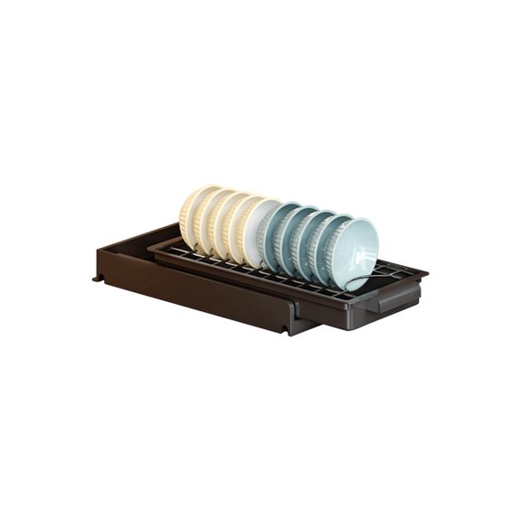 B Kitchen Cabinet Organizer Drawer For Dish Rack Model B Slide Out Storage 14.1X6.1Inch