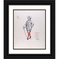 thumbnail image 1 of B. Kuppenheimer & Co 12x14 Black Ornate Wood Framed Double Matted Museum Art Print Titled: Period About 1775 (1900), 1 of 5