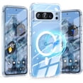 thumbnail image 1 of B LABS Magnetic Case for Google Pixel 8 Pro, Crystal Clear, 1 of 6