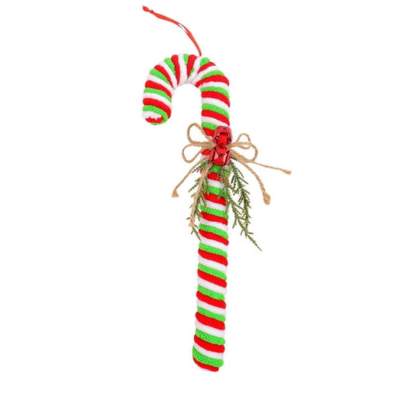 B Large Christmas Candy Canes Holiday Candy Cane Decor Plastic Polyester Ornament With Shatterproof Design And Red White Stripes For Christmas Tree Party Decor Festive Hanging 11.8X3.15X1.