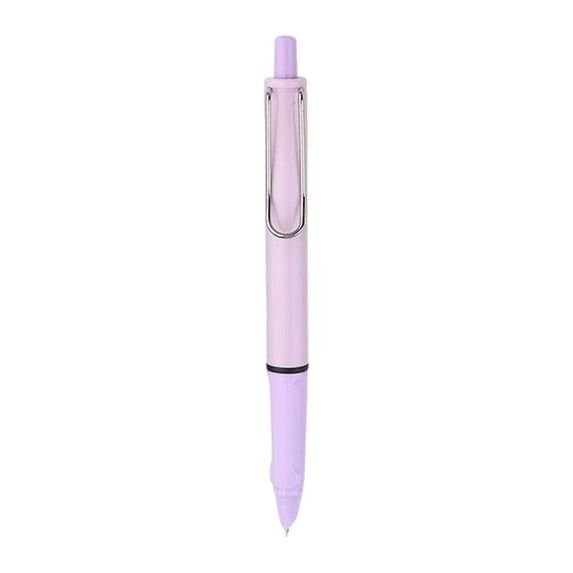B Lavender Finish Press Fountain Pen 0.38Mm Ultra Fine Tip Design For Precise Writing & Signature Needs #QHWW0