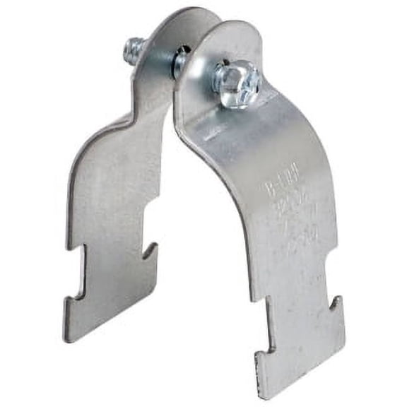 B-Line B2010PAAL, Strut Pipe/Conduit Clamp, Al 1In Std 1 3/8Od Clamp, 1 PC