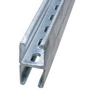 B Line Channel B-Line B22SHA-120GLV Pre-Galvanized Low Carbon Steel Back-To-Back ...