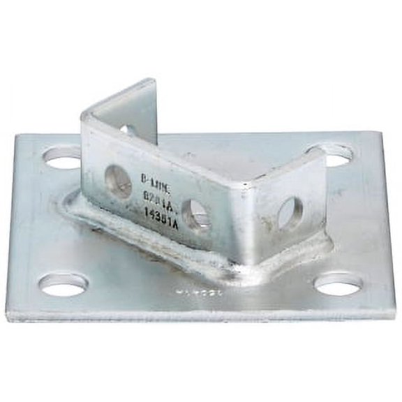 B-Line B281AZN, Strut Post Base, B281A Zn Post Base, 1 PC