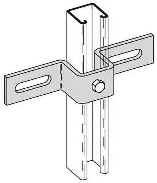 B-Line B333-2ZN, Strut U-Support, B333-2 Zn, 1 PC