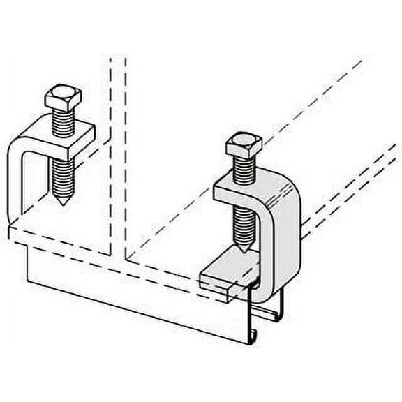 B-Line B435HDG, Beam Clamp, B435 Hdg Bm Clmp, 1 PC