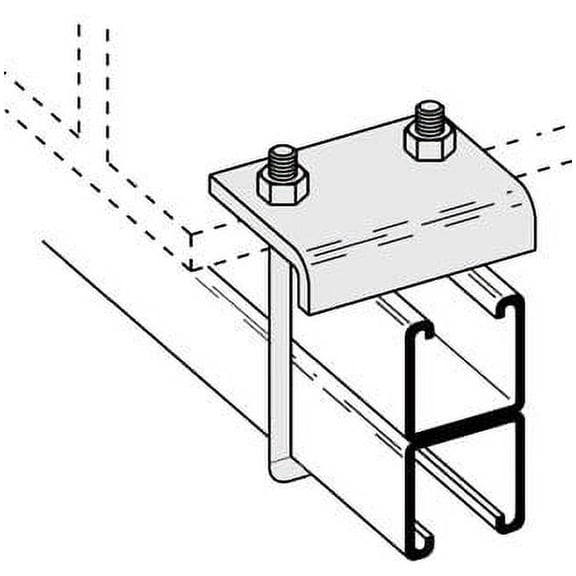 B-Line B441-22AAL, Beam Clamp, B441-22A Al Bm Clmp, 1 PC